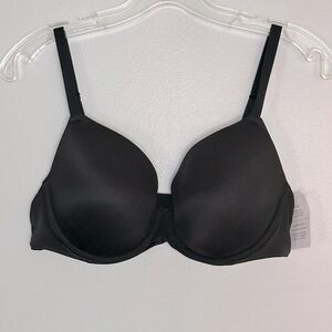 Auden Women’s Lightly Lined Full Coverage Bra Black 38B Underwire, Molded Cups